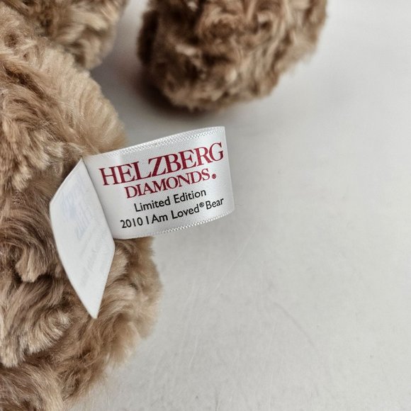 Helzberg Diamonds Beverly Hills Teddy Bear Curly I Am Loved Make A Wish Plush - Picture 4 of 11